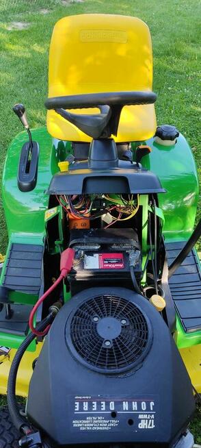 Traktorek kosiarka John Deere 17HP KAWAS Cub Cadet Husqvarna