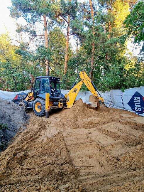 Wykopy niwelacje terenu usługi