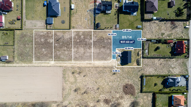 Działka z WZ: Koszalin Jamno