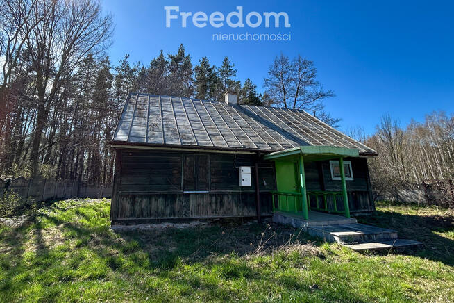 Urokliwe siedlisko w pobliżu rzeki Liwiec