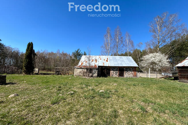 Urokliwe siedlisko w pobliżu rzeki Liwiec