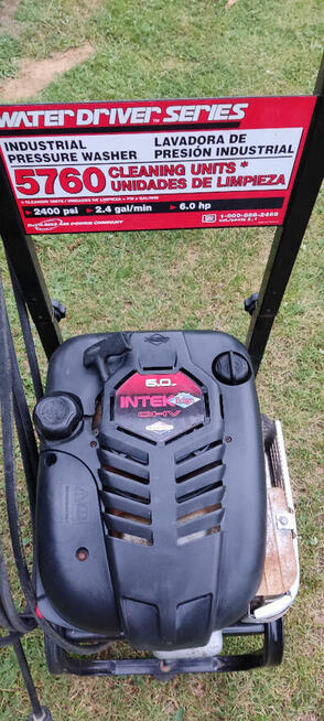 Myjka ciśnieniowa 2400 PSI SPALINOWA Briggs 6 HP