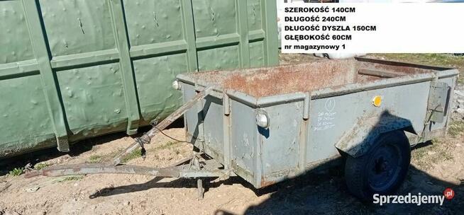 Sprzedam przyczepkę typu sam do remontu paka 140x240