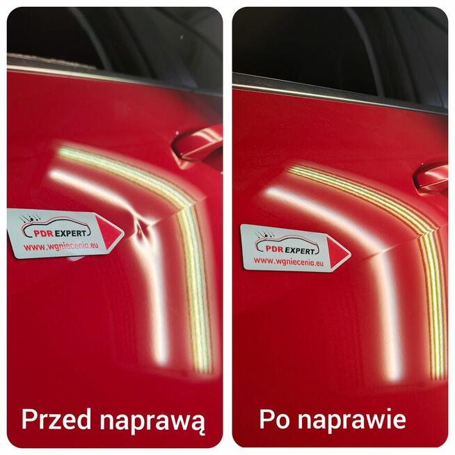 Naprawa wgnieceń samochodowych