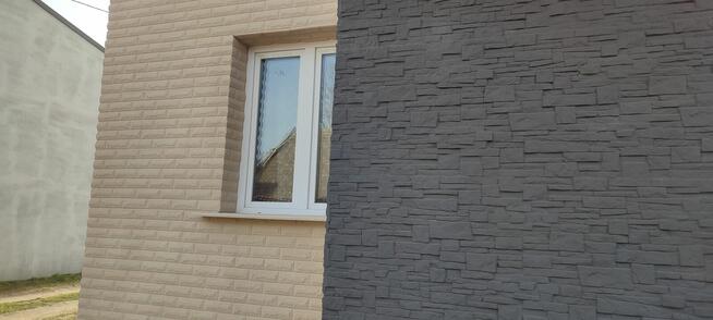 Płyty elewacyjne ze styropianem