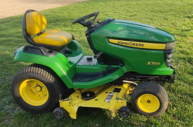 Traktorek kosiarka John Deere X 500 24HP BLOKADA Husqvarna