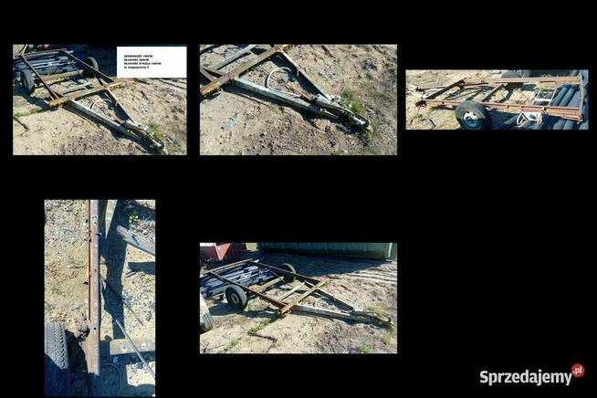 Sprzedam przyczepkę typu sam do remontu rama 160x280