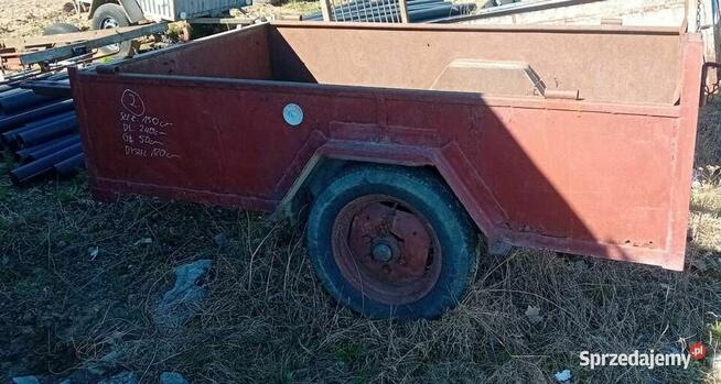 Sprzedam przyczepkę typu sam do remontu paka 150x240