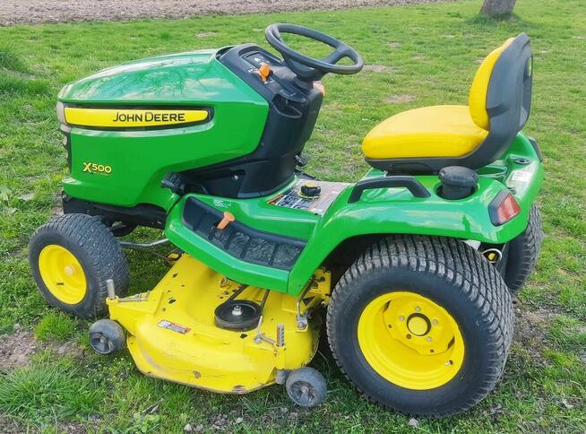 Traktorek kosiarka John Deere X 500 24HP BLOKADA Husqvarna