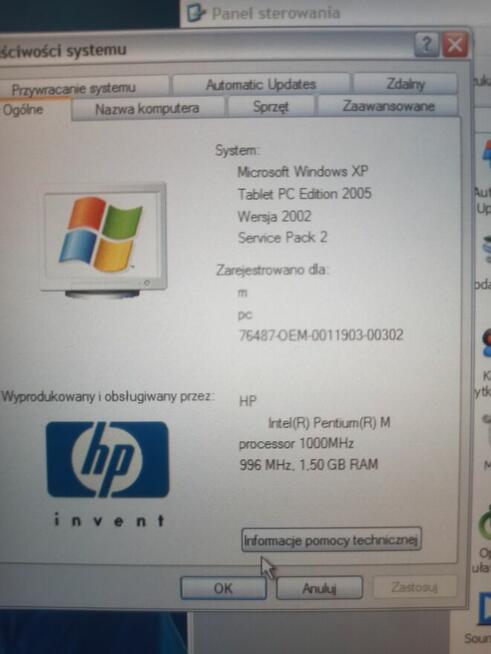 HP Compaq tablet PC TC1100
