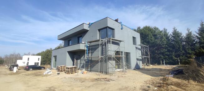 Płyty elewacyjne ze styropianem