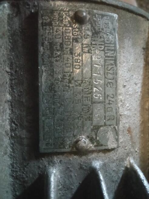 silnik 3 fazowy 380 v sprawny z pompy stan bdb polecam cana