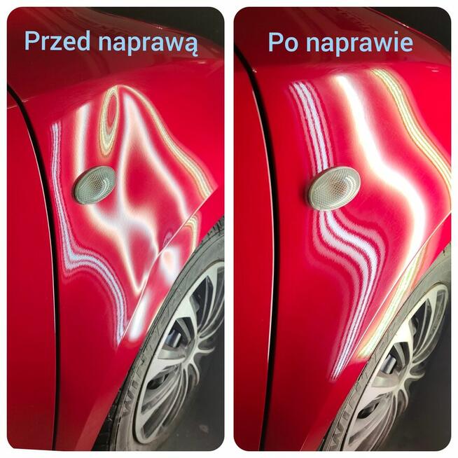 Naprawa wgnieceń samochodowych