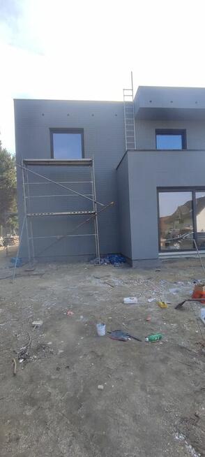 Płyty elewacyjne ze styropianem