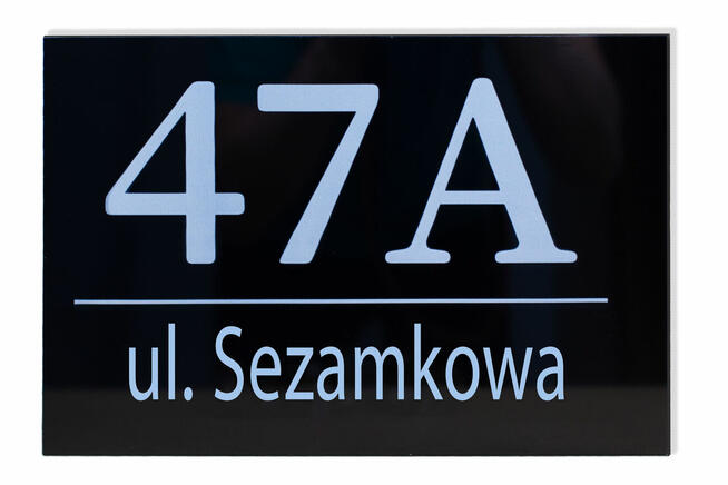 Tabliczki informacyjne dowolny napis