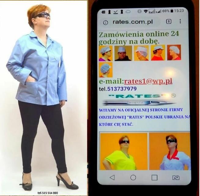 Odzież medyczna firmy Rates https://rates.pl