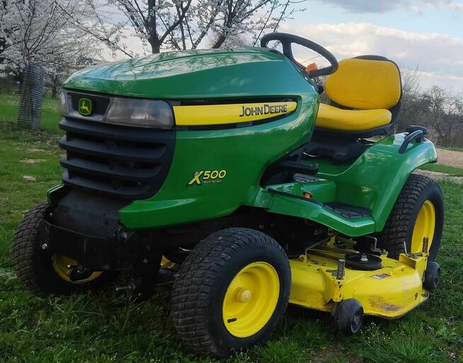 Traktorek kosiarka John Deere X 500 24HP BLOKADA Husqvarna
