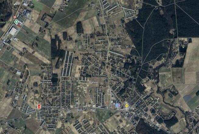 Działka 967 m² MPZP, Banino, pod zabudowę 1-rodzinną/bliźnia