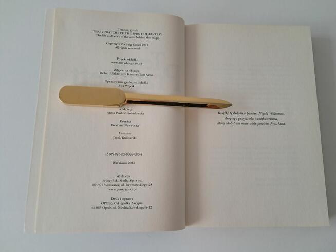 Książka„Terry Pratchett.Życie i praca z magią w tle”C.Cabell