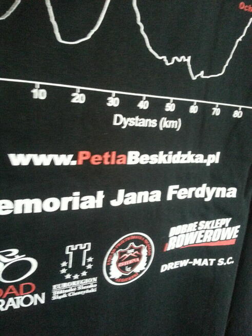 koszulka rowerowa pamiątkowa