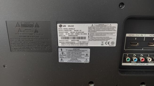 Telewizor LG używany