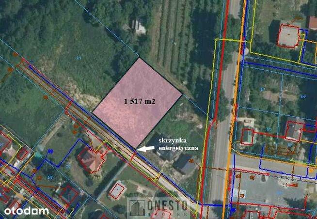 Działka budowlana 1517 m2- MN, Jastków