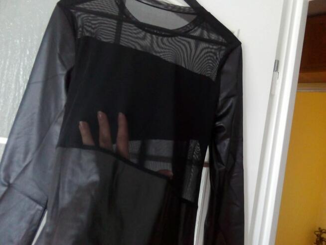 Sukienka z prześwitami, XL