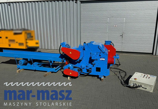 Rębak bębnowy z walcami wciągającymi BRUKS 55 * Mar- Masz