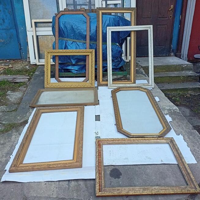 Drewniane Ramy Obrazów, Stare Ramy, Ramki