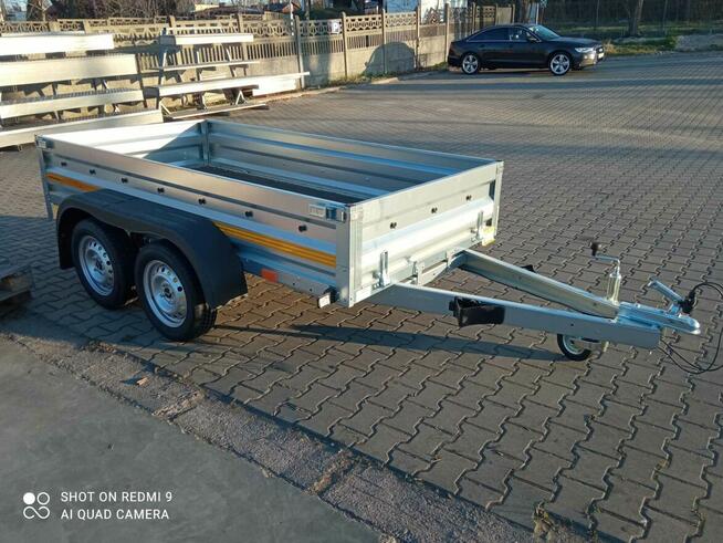 Besttrailers Przyczepa 270x132 DMC 750 kat B NOWA 2 osie FV