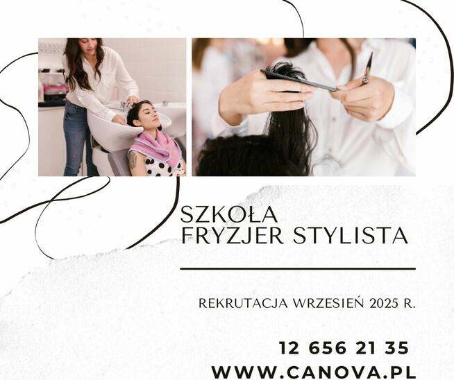 Szkoła CANOVA technik usług fryzjerskich