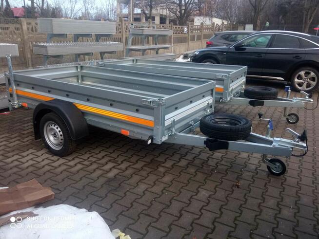 Besttrailers Przyczepa 270x132 DMC 750 kat B NOWA 2 osie FV