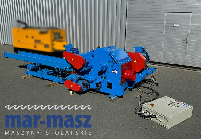 Rębak bębnowy z walcami wciągającymi BRUKS 55 * Mar- Masz