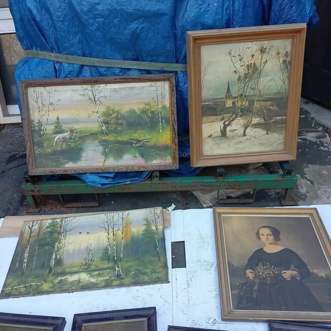 Drewniane Ramy Obrazów, Stare Ramy, Ramki