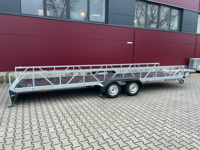Besttrailers Przyczepa 600x130 DMC 750 kat B Dłużyca NOWA FV