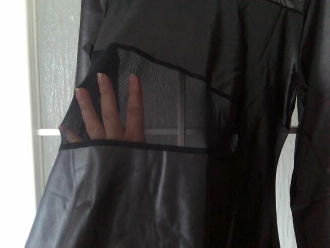 Sukienka z prześwitami, XL