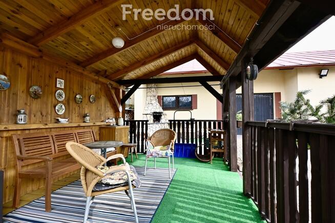 Dom z dużą działką, sadem i własnym lasem