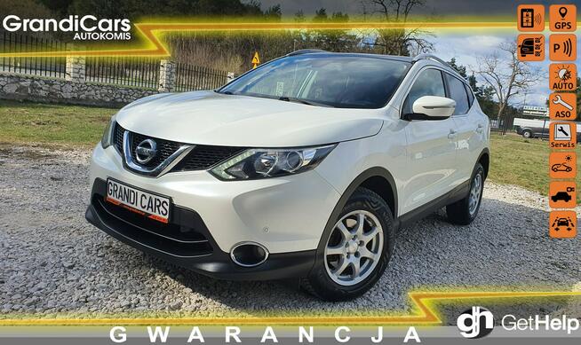 Nissan Qashqai 1.5 dCi # NAVI # Climatronic # Panorama # Kamera # Biała Perła # IGŁA
