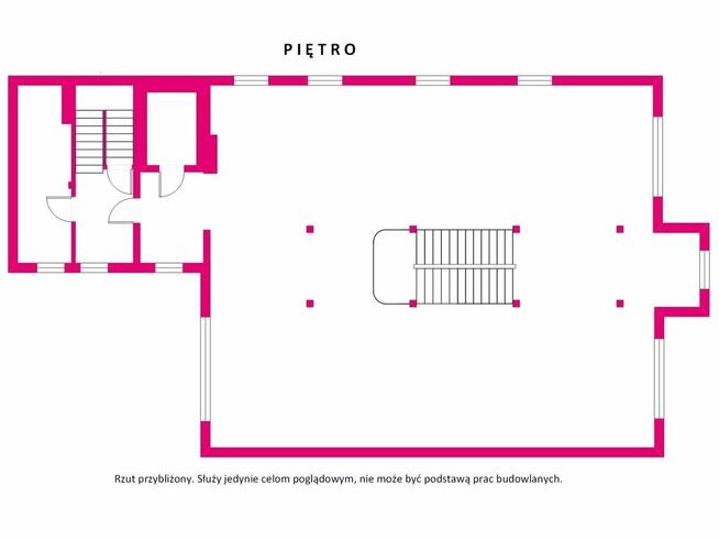 Na wynajem 3 piętra w budynku handlowo-usługowym