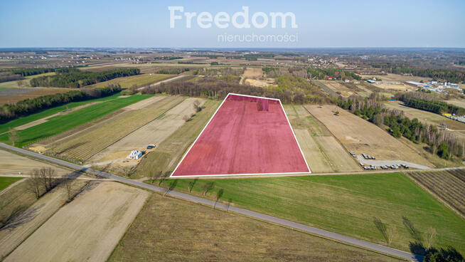 Teren inwestycji mieszkaniowej Promna 50600m2