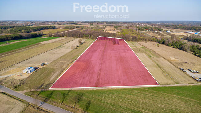 Teren inwestycji mieszkaniowej Promna 50600m2