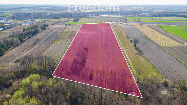 Teren inwestycji mieszkaniowej Promna 50600m2