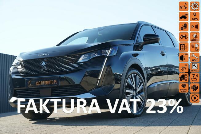 Peugeot 5008 GT kamery SKÓRA masaze FUL LED acc blis FOCAL grzane fotele  max op