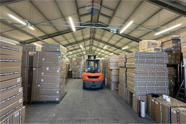 Hala magazynowa przy DK 935 Żory-Pszczyna