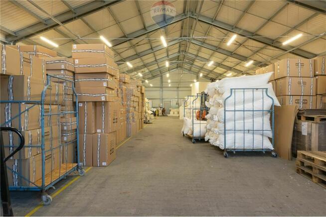 Hala magazynowa przy DK 935 Żory-Pszczyna