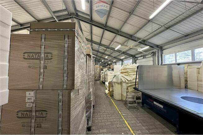 Hala magazynowa przy DK 935 Żory-Pszczyna