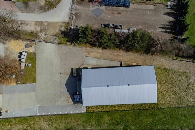 Hala magazynowa przy DK 935 Żory-Pszczyna