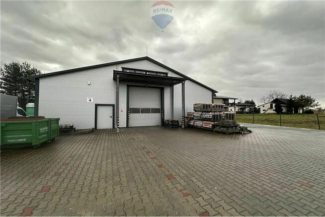 Hala magazynowa przy DK 935 Żory-Pszczyna