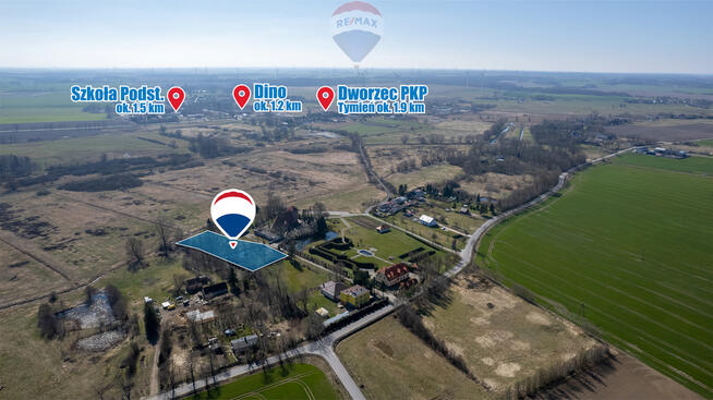 Piękna działka ze stawem, 3 km od morza: Śmiechów