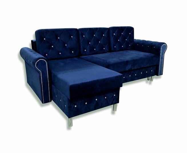 Narożnik funkcja spania Rogówka pojemnik na pościel rozkłada